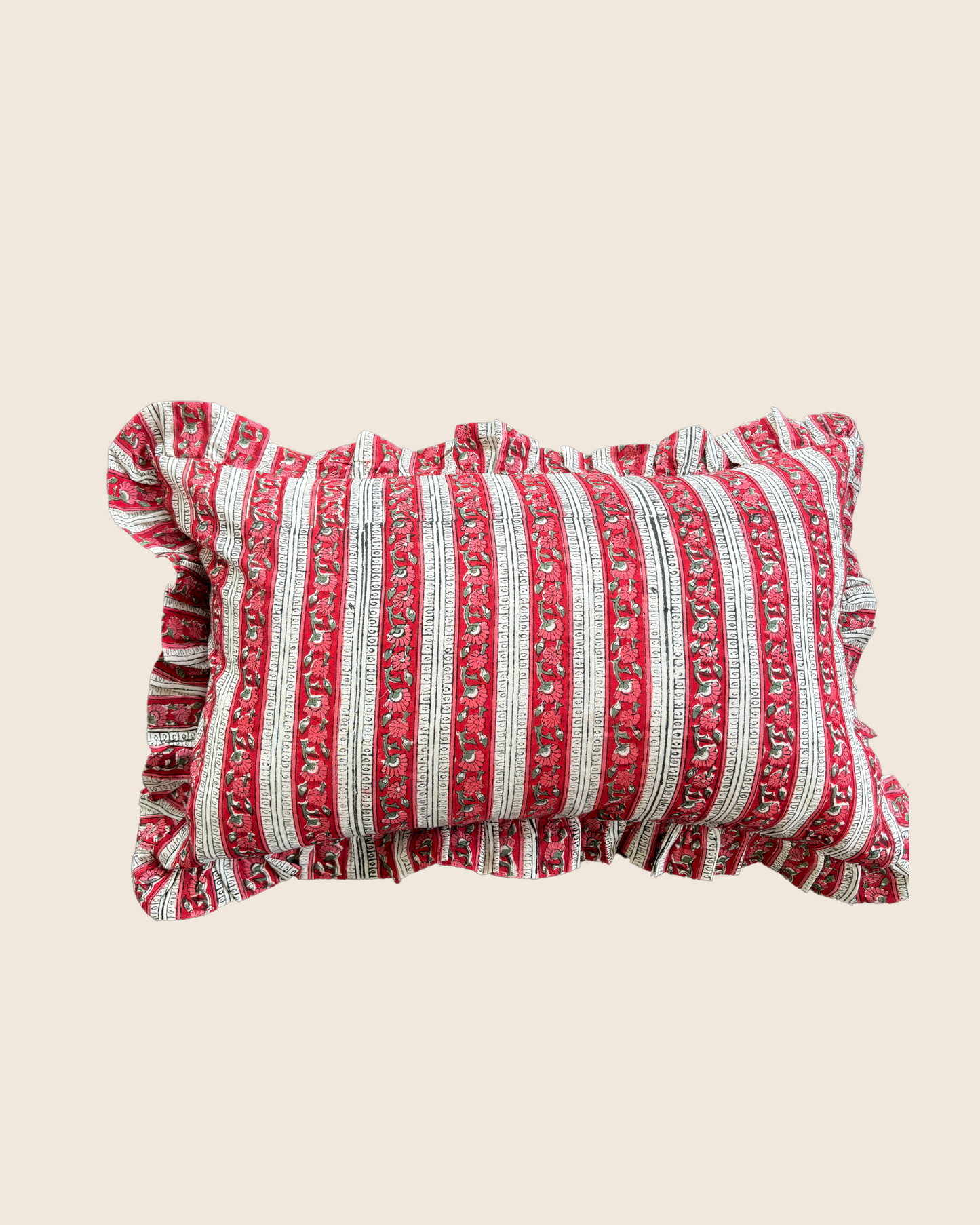 Suni Red Rectangle CUSHION