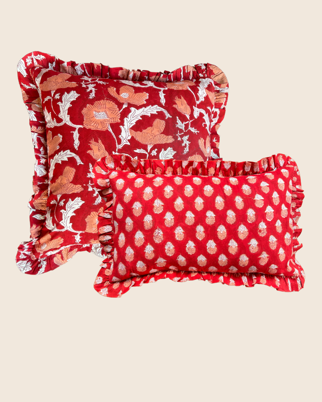 Sunset Motif Rectangle CUSHION