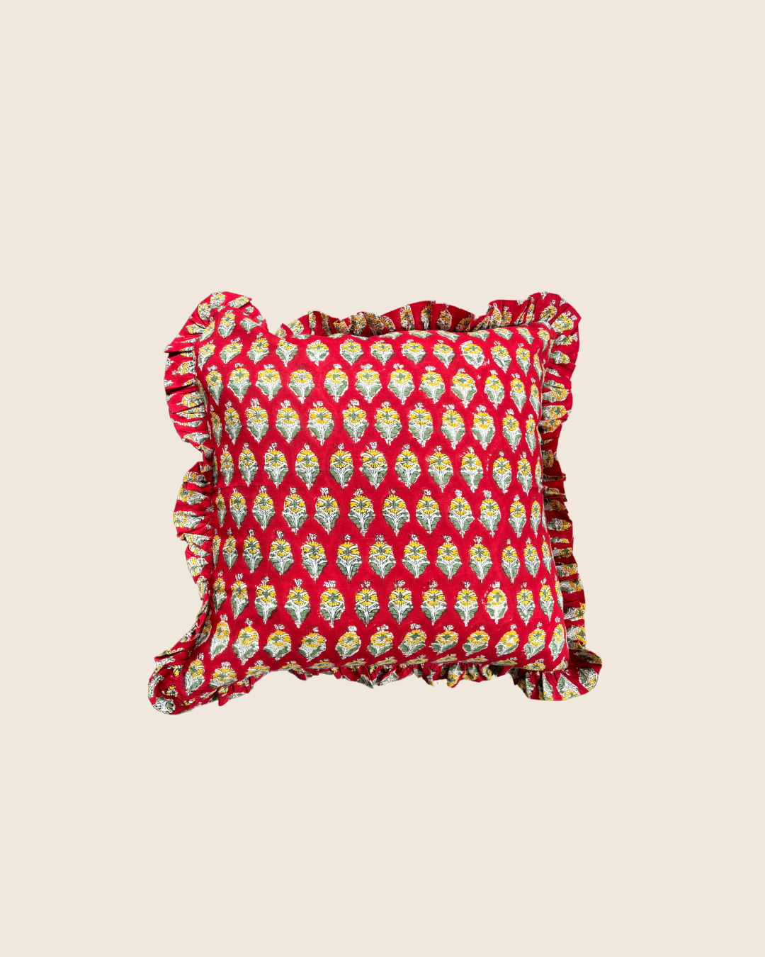 Sonal Red Square CUSHION