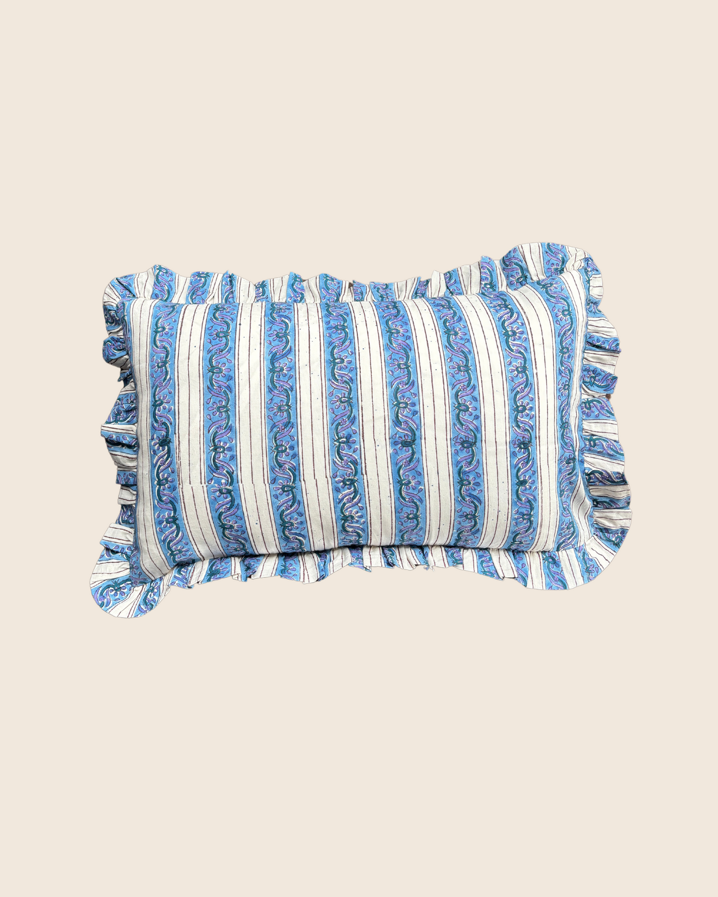 Yavi Blue Rectangle CUSHION