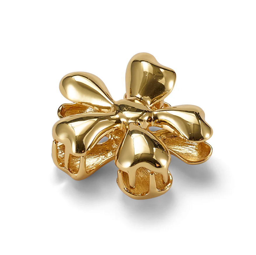 Gold Flower HAIR CLIP