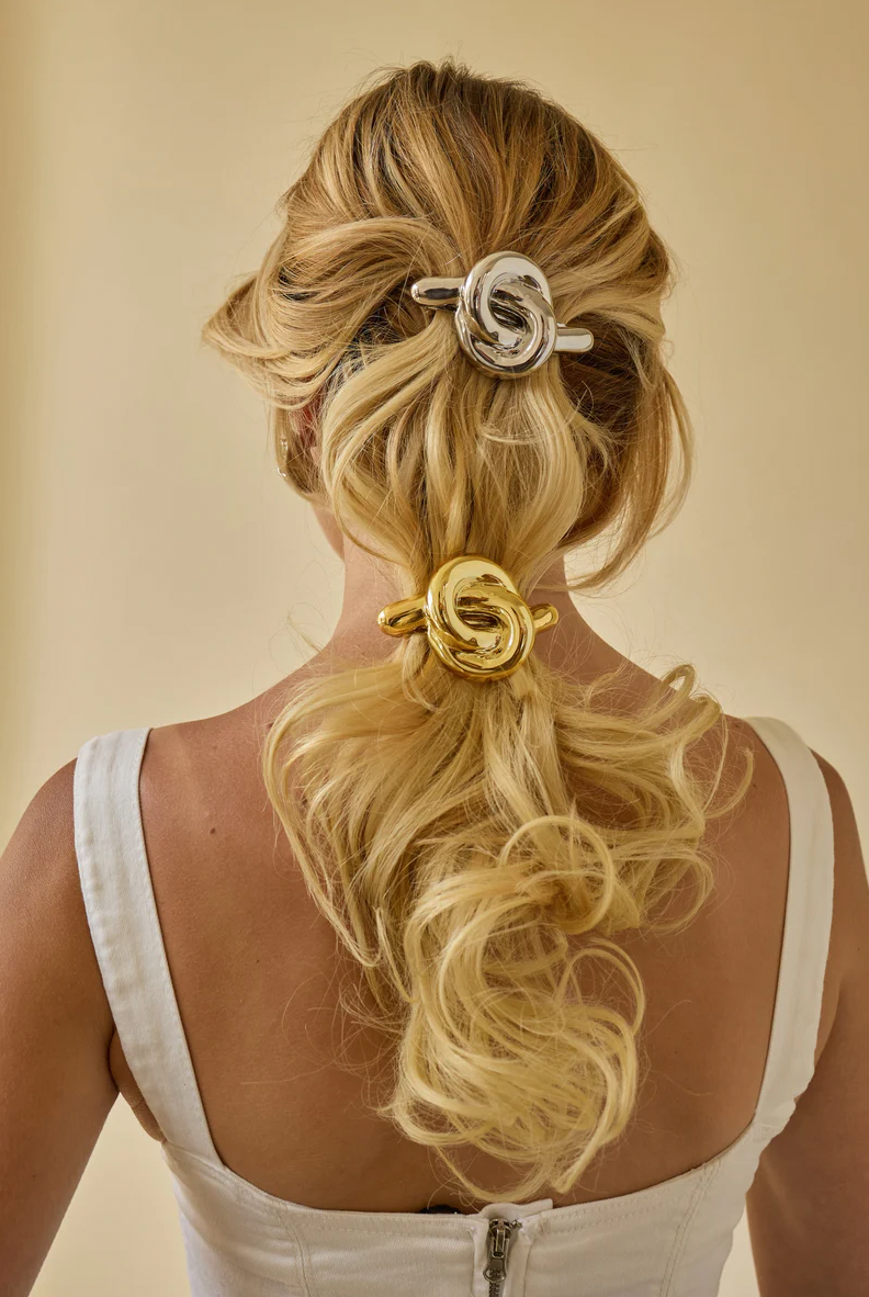 Knotted HAIR CLIP