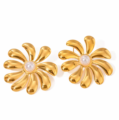 BOUCLES D'OREILLES Glistening Embrace