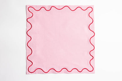 Maude Napkins with wave trim (Set of 2)