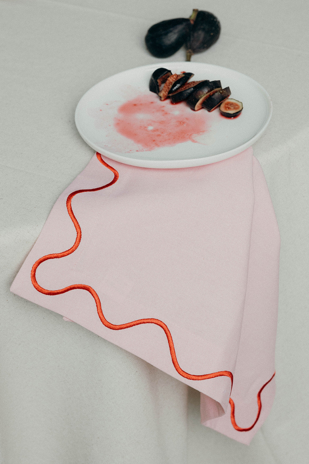 Maude Napkins with wave trim (Set of 2)